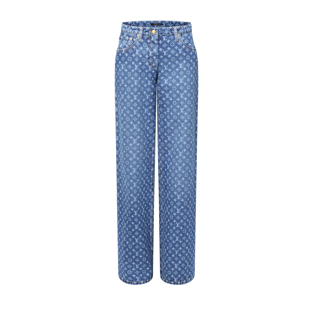 r*x様 Louis Vuitton SS19 / Flared Denim J Monogram Flared Jeans - Ready-to-Wear | LOUIS VUITTON